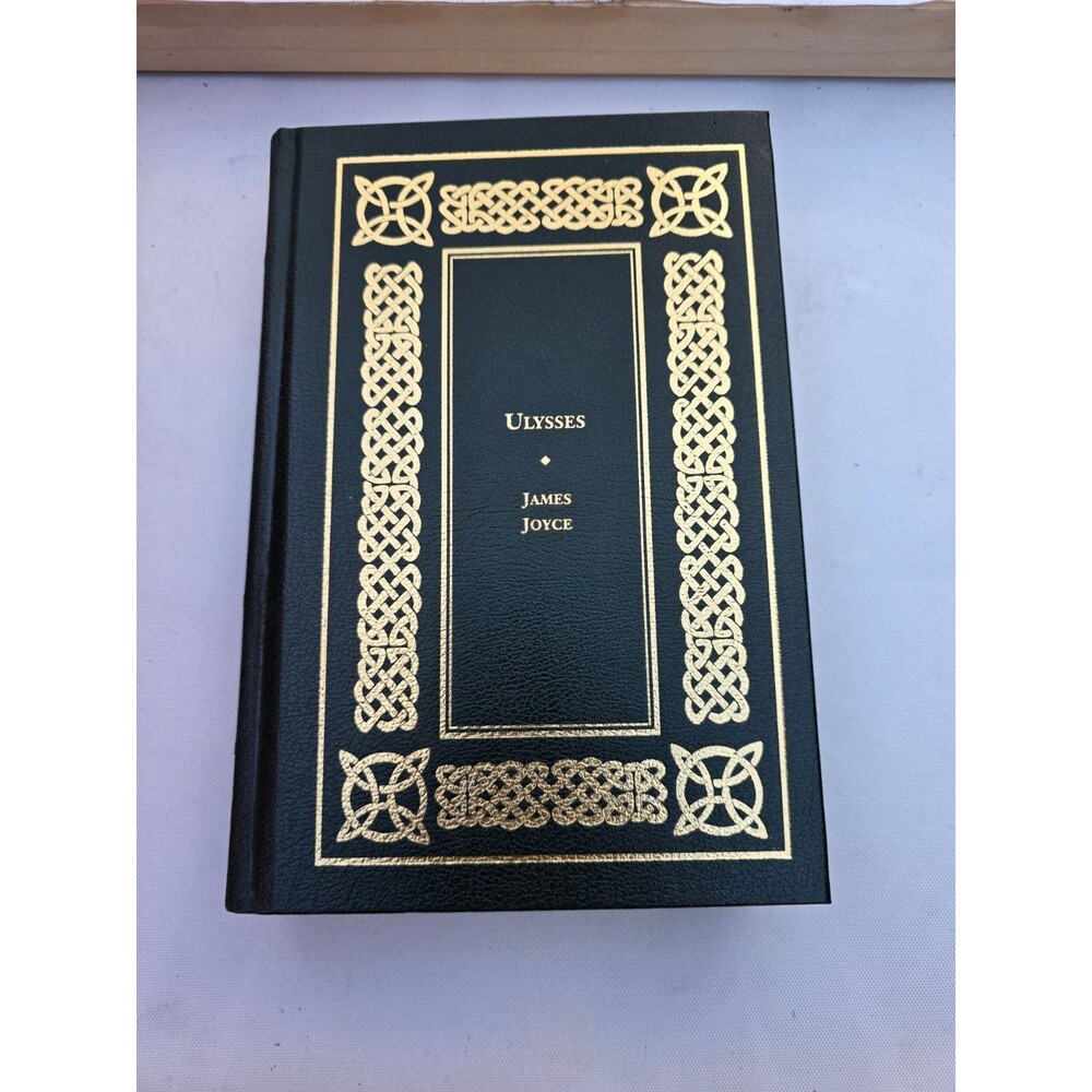 Ulysses James Joyce Facsimile Edition Black and Gold Hardcover